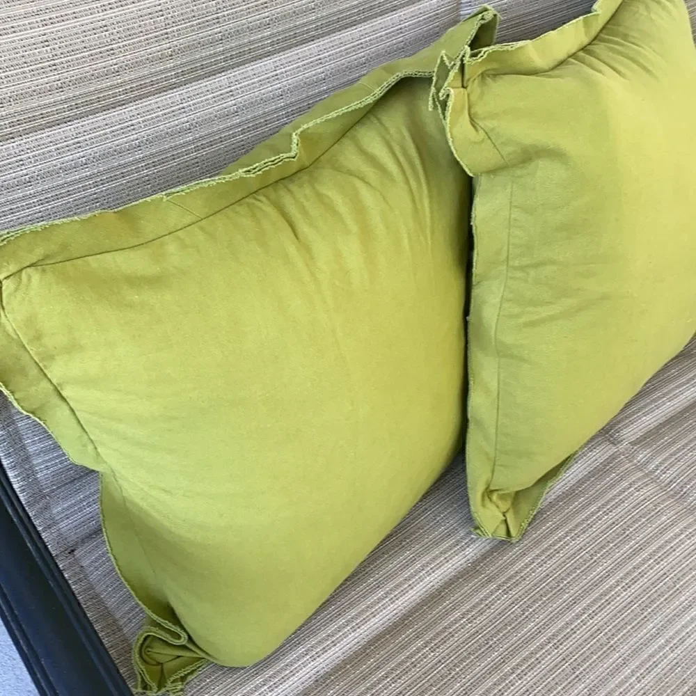 Surya 2 Pillow Covers 21”x21”